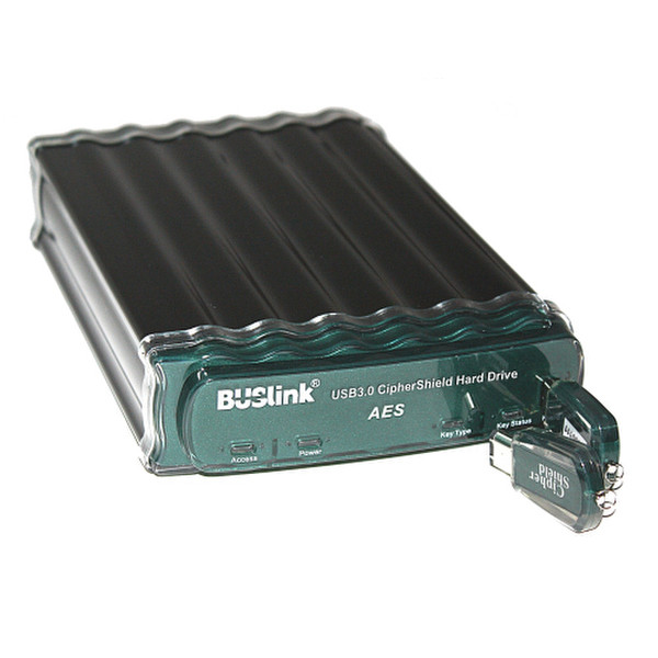 BUSlink CSE-8T-U3 Black,Green storage enclosure