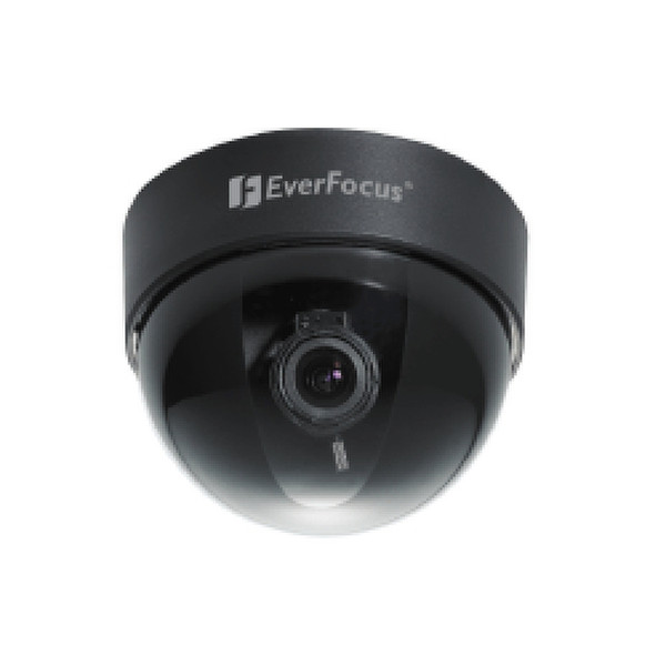 EverFocus ED200/N-3B indoor Dome Black surveillance camera