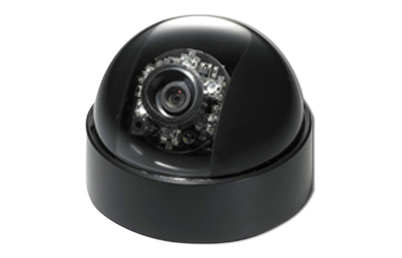 EverFocus ED230/N-4B indoor Dome Black surveillance camera