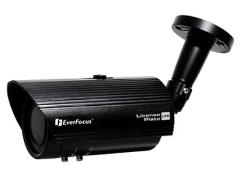 EverFocus EZ-PlateCam2 CCTV security camera Outdoor Bullet Black