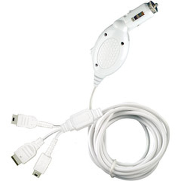Intec G1825 Auto White mobile device charger