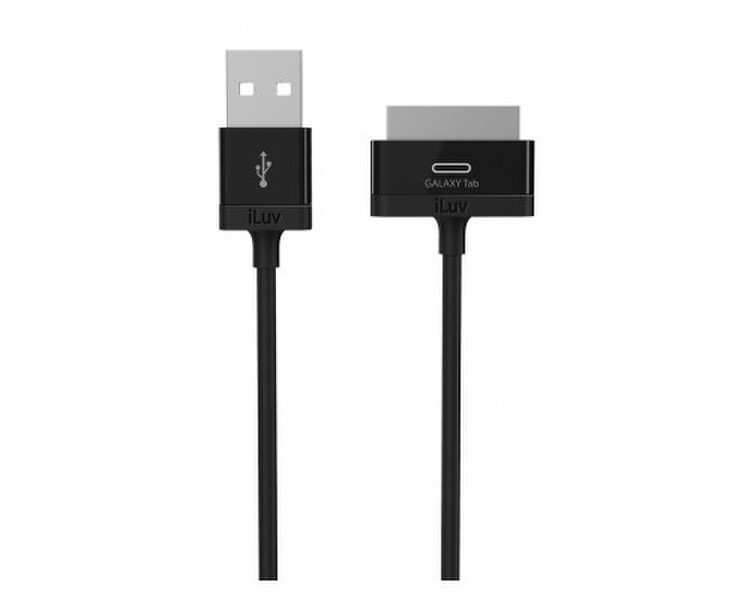 iLuv ICB60 USB 2.0 Черный дата-кабель мобильных телефонов