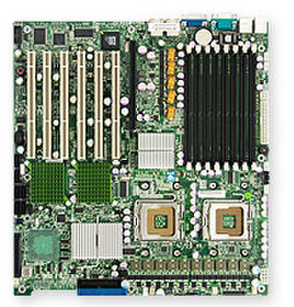 Supermicro X7DBE-X Intel 5000P Socket J (LGA 771) Extended ATX server/workstation motherboard