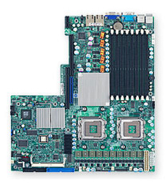 Supermicro X7DBU Intel 5000P Socket J (LGA 771) материнская плата для сервера/рабочей станции