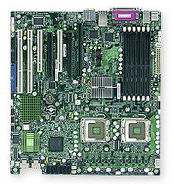 Supermicro X7DCA-3 Intel 5100 Socket J (LGA 771) Extended ATX server/workstation motherboard