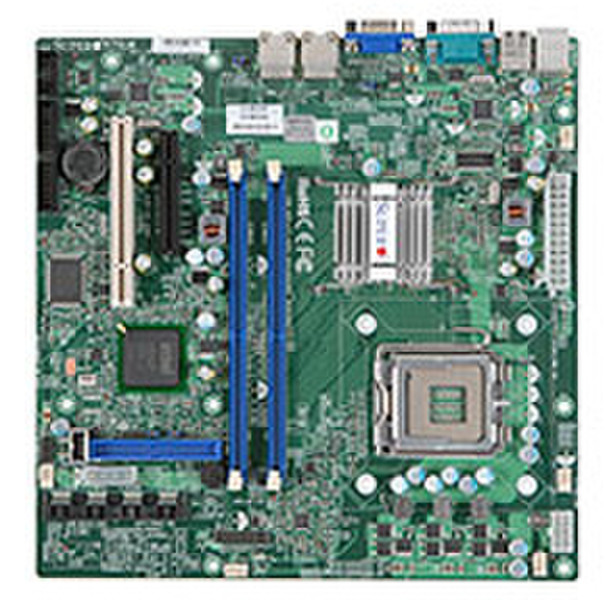 Supermicro X7SLM+ Intel 945GC Express Socket T (LGA 775) Микро ATX материнская плата для сервера/рабочей станции