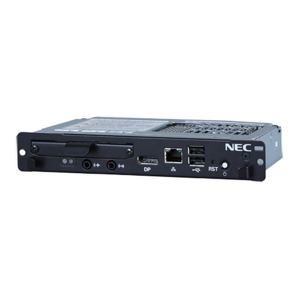 NEC Quovio D N8000-8830 2.4ГГц 900г Черный тонкий клиент (терминал)