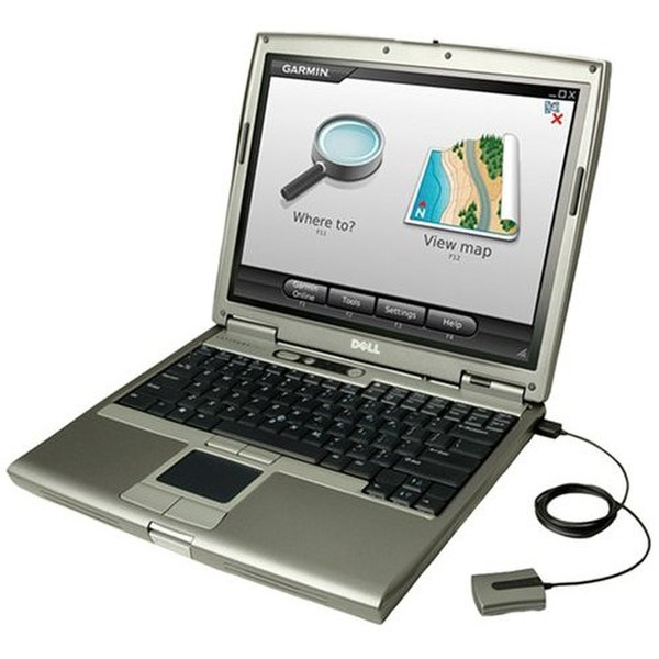 Garmin 010-00685-00 Mobile PC connects to laptop via USB port Grau GPS-Empfänger-Modul