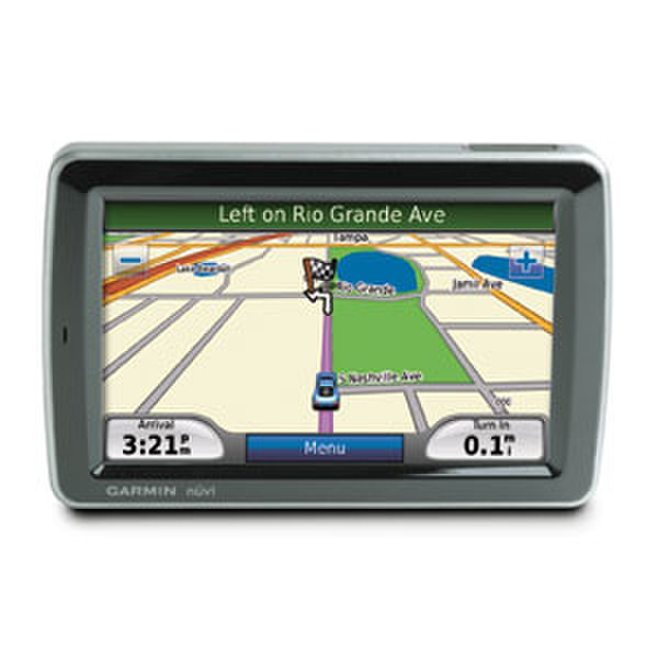 Garmin nüvi 5000 GPS Navigator Фиксированный ЖК Сенсорный экран 263.3г Черный навигатор