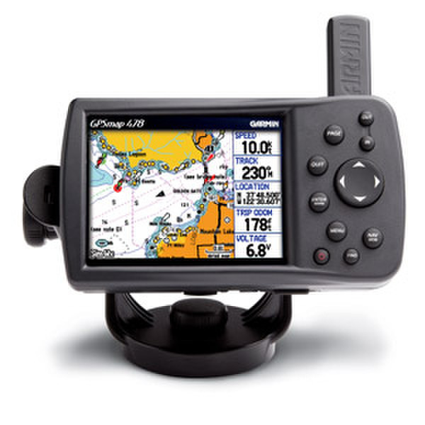 Garmin GPSMAP 478 Navigator Портативный ЖК 385г Черный навигатор