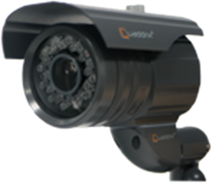 Victory QTX-800-J12 indoor & outdoor Bullet Black surveillance camera