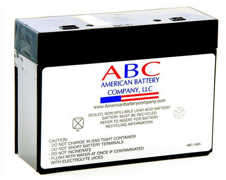 American Battery RBC10 Sealed Lead Acid (VRLA) 4.5Ah 12V UPS battery