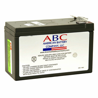 American Battery RBC17 Sealed Lead Acid (VRLA) 9Ah 12V UPS battery