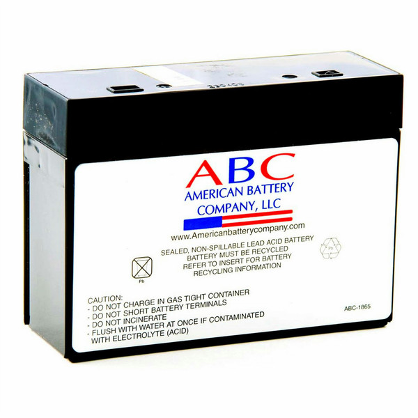 American Battery RBC21 Sealed Lead Acid (VRLA) 5.5Ah 12V UPS battery