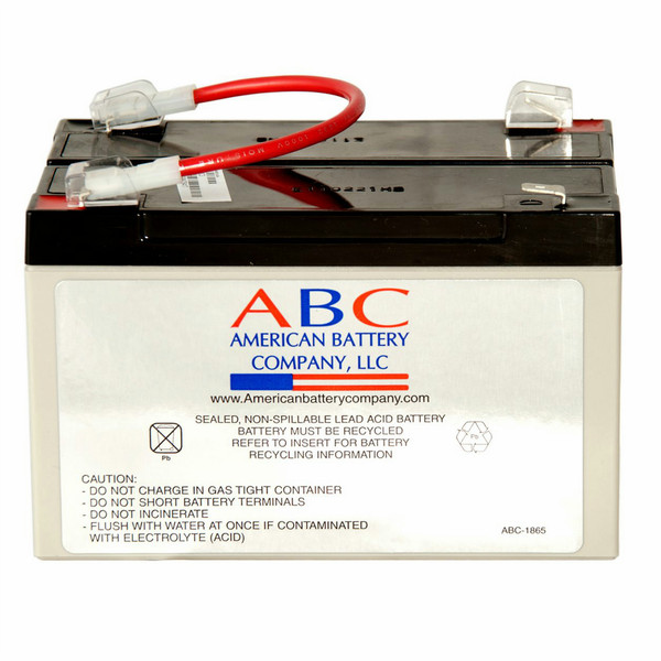 American Battery RBC3 Sealed Lead Acid (VRLA) 10Ah 6V UPS battery