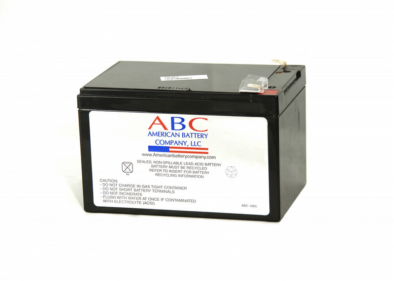 American Battery RBC4 Sealed Lead Acid (VRLA) 12Ah 12V UPS battery