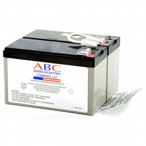 American Battery RBC5 Sealed Lead Acid (VRLA) 7Ah 12V UPS battery