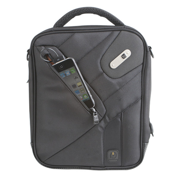 HoMedics Powerbag 6000mAh Messenger case Black e-book reader case
