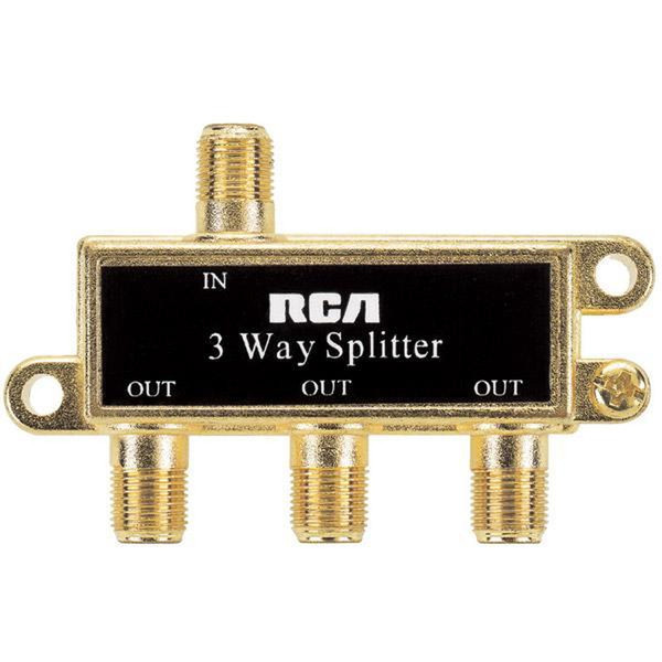Audiovox VH48N Cable splitter Brass cable splitter/combiner