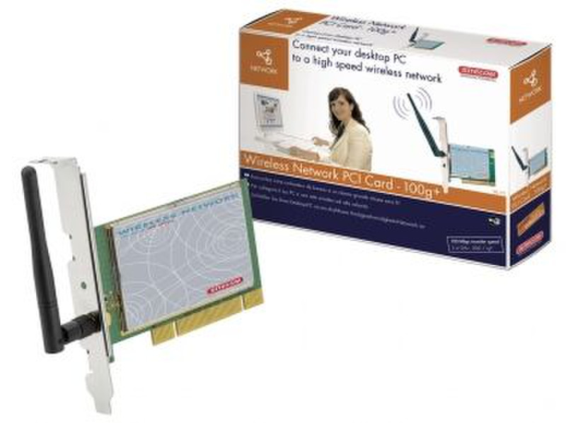 Sitecom WL-121 - Wireless Network PCI card 100Mbps 100Мбит/с сетевая карта