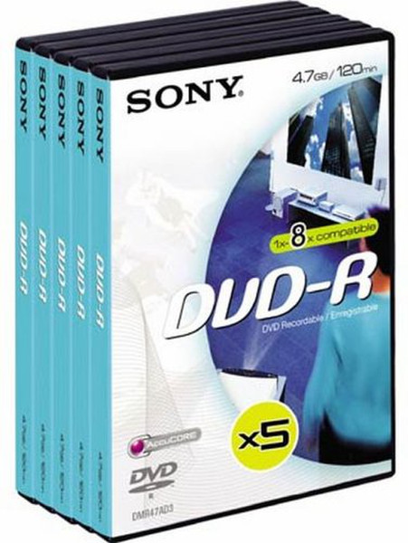 Sony DVD-R 4,7Gb 8x videobox (5)