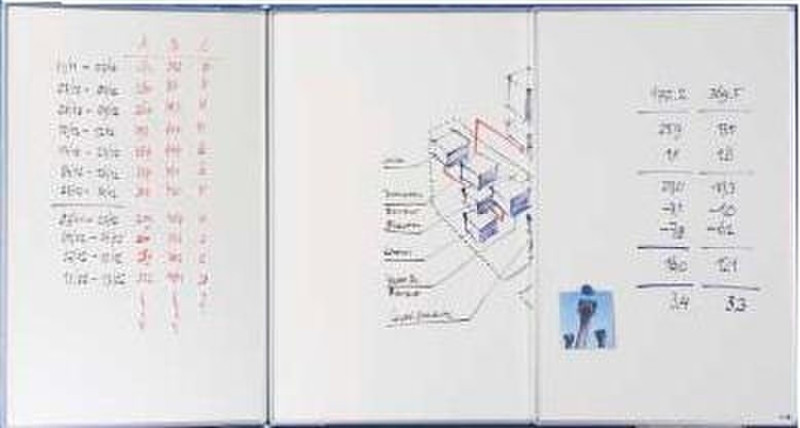 Smit Visual Front whiteboard, white aluminium profile