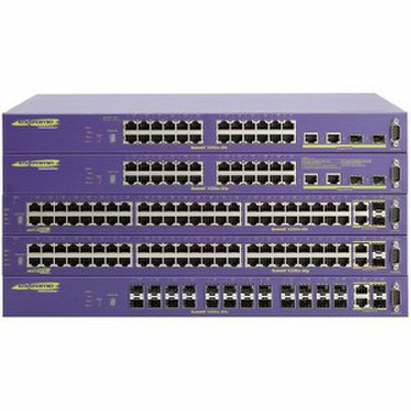 Extreme networks Summit X250e-24x Managed Power over Ethernet (PoE) Blue