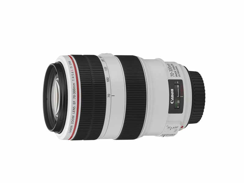 Canon EF 70-300mm f/4-5.6L IS USM SLR Tele zoom lens Черный, Белый