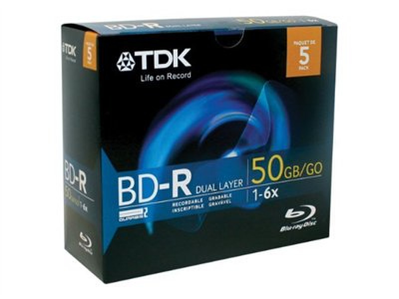 TDK 61687 Leere Blu-Ray Disc