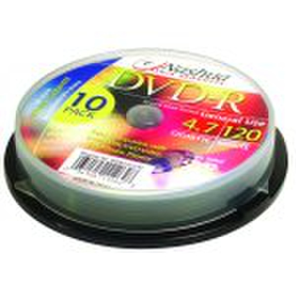 Nashua DVD-R 4,7Gb 4x spindel (10) 4.7GB 10pc(s)