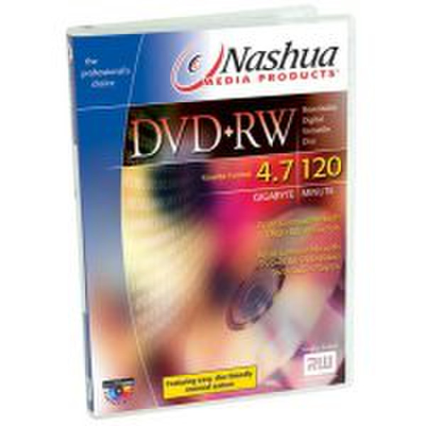 Nashua DVD+RW 4.7GB videobox 4.7ГБ 3шт