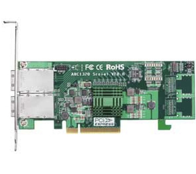 Areca ARC-1320-8X Внутренний SAS интерфейсная карта/адаптер