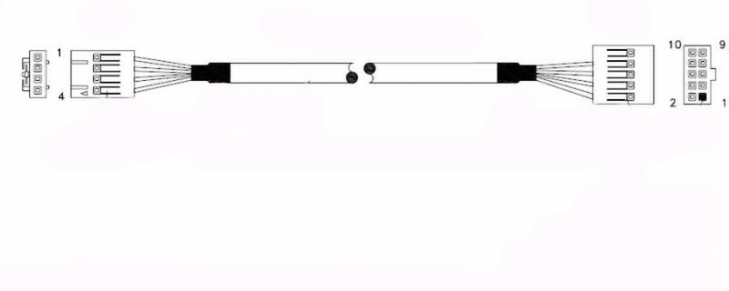 Supermicro CBL-0121L USB cable