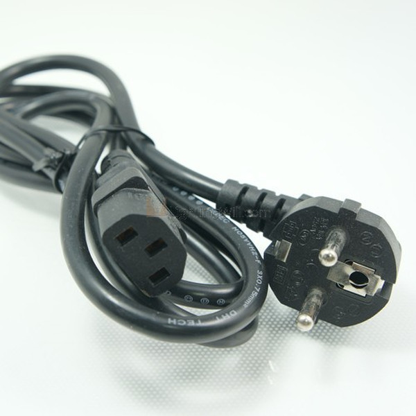 Supermicro EU 1.83m CEE7/7 Schuko C13 coupler Black power cable
