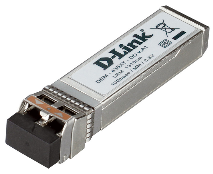 D-Link DEM-435XT-DD 10000Mbit/s SFP+ 1310nm Multi-mode network transceiver module