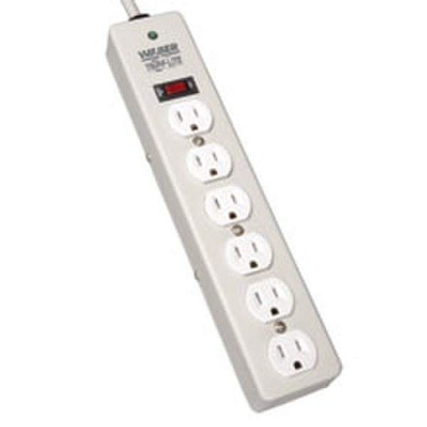 Tripp Lite DG206 6AC outlet(s) 120V 1.8m Grey surge protector