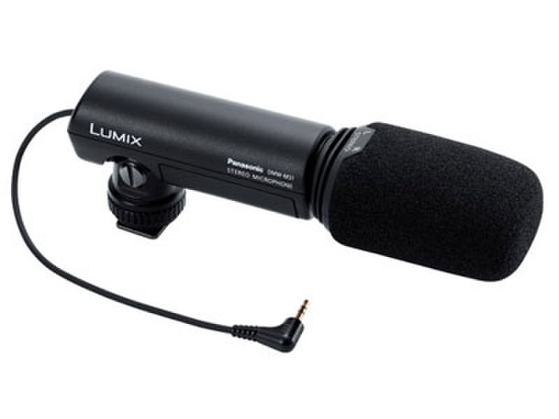 Panasonic DMW-MS1 Digital camera microphone Verkabelt Schwarz Mikrofon