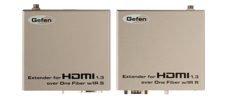 Gefen EXT-HDMI1.3-1FO AV transmitter & receiver Grau Audio-/Video-Leistungsverstärker