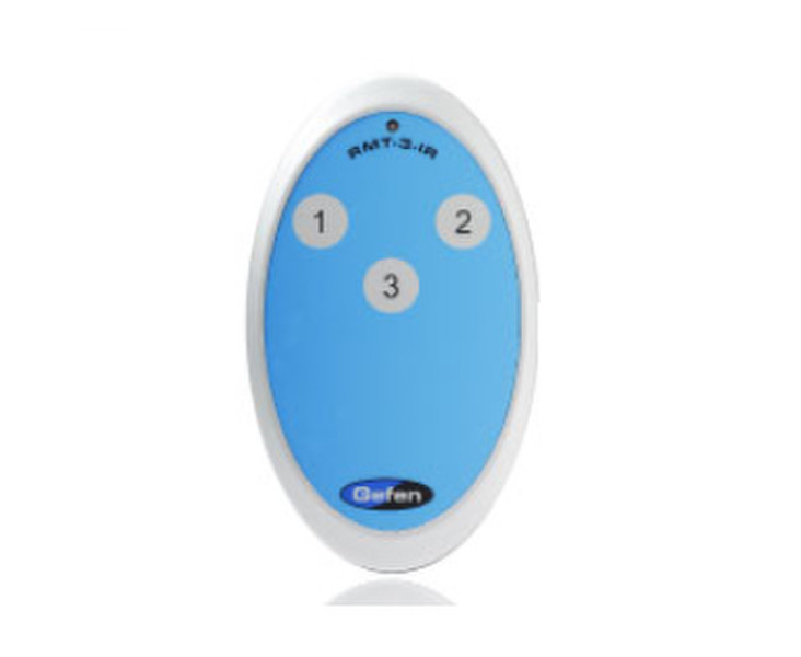 Gefen EXT-RMT-3IR IR Wireless press buttons Blue,Grey remote control