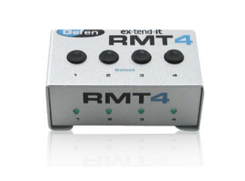 Gefen EXT-RMT-4 Проводная push buttons Серый пульт дистанционного управления