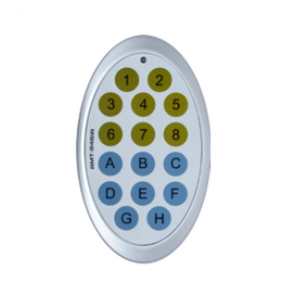 Gefen EXT-RMT-848IR IR Wireless press buttons Grey remote control