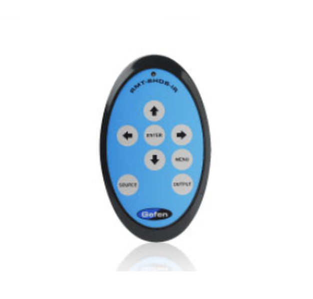 Gefen EXT-RMT-8HDS-IR Инфракрасный беспроводной Нажимные кнопки Черный, Синий пульт дистанционного управления