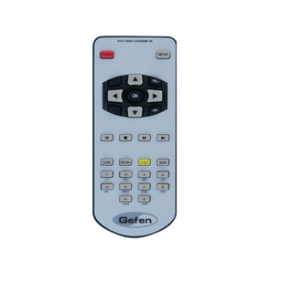 Gefen EXT-RMT-HDDSP-IR IR Wireless press buttons Grey remote control