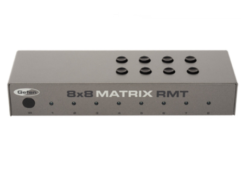 Gefen EXT-RMT-MATRIX-848 push buttons Grey remote control