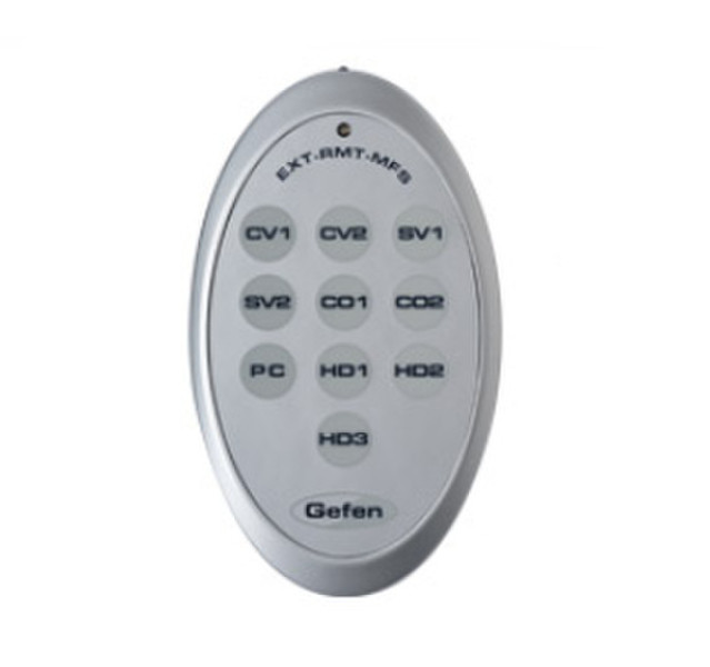 Gefen EXT-RMT-MFS Инфракрасный беспроводной Нажимные кнопки Серый пульт дистанционного управления