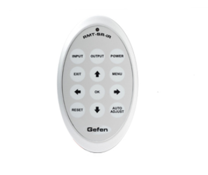 Gefen EXT-RMT-SR-IR Инфракрасный беспроводной Нажимные кнопки Серый пульт дистанционного управления