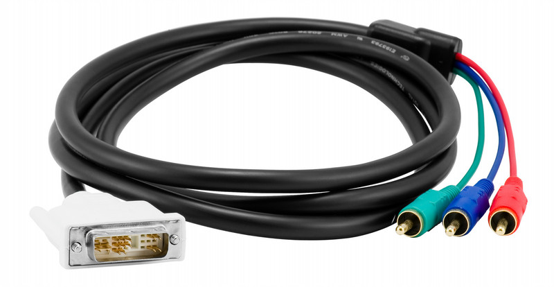 AMX CC-DVI-RCA3M 1.83m 3 x RCA Black video cable adapter