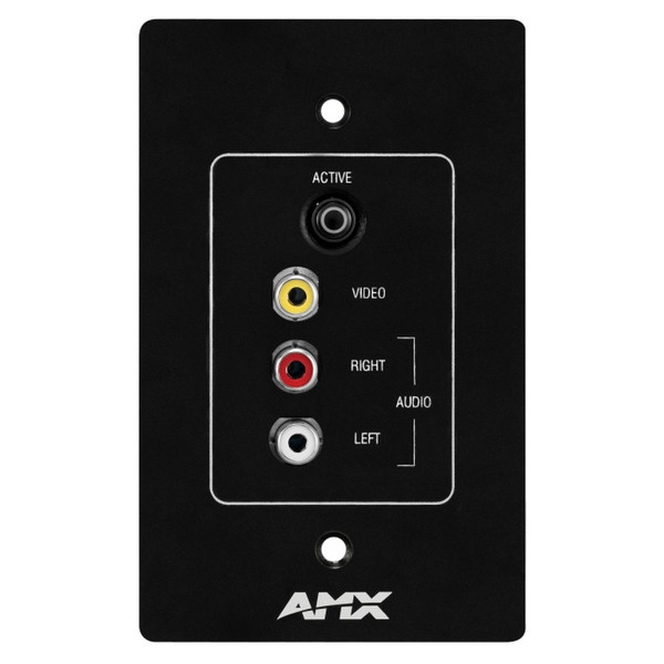 AMX UPX-CS+A-US Black outlet box