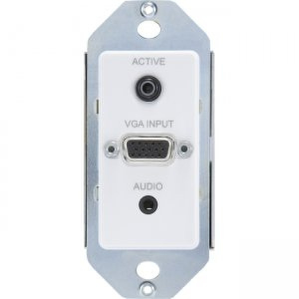 AMX UPX-RGB+A-DE White outlet box