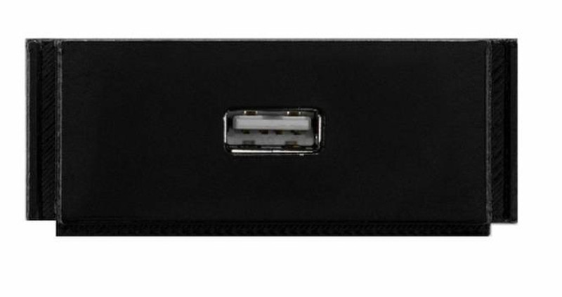 AMX HPX-N100-USB Black outlet box